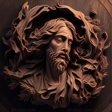 3D model st jesus (STL)